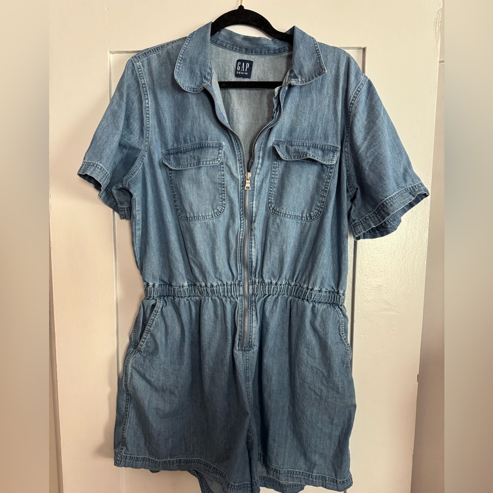 GAP Denim Blue One Piece romper